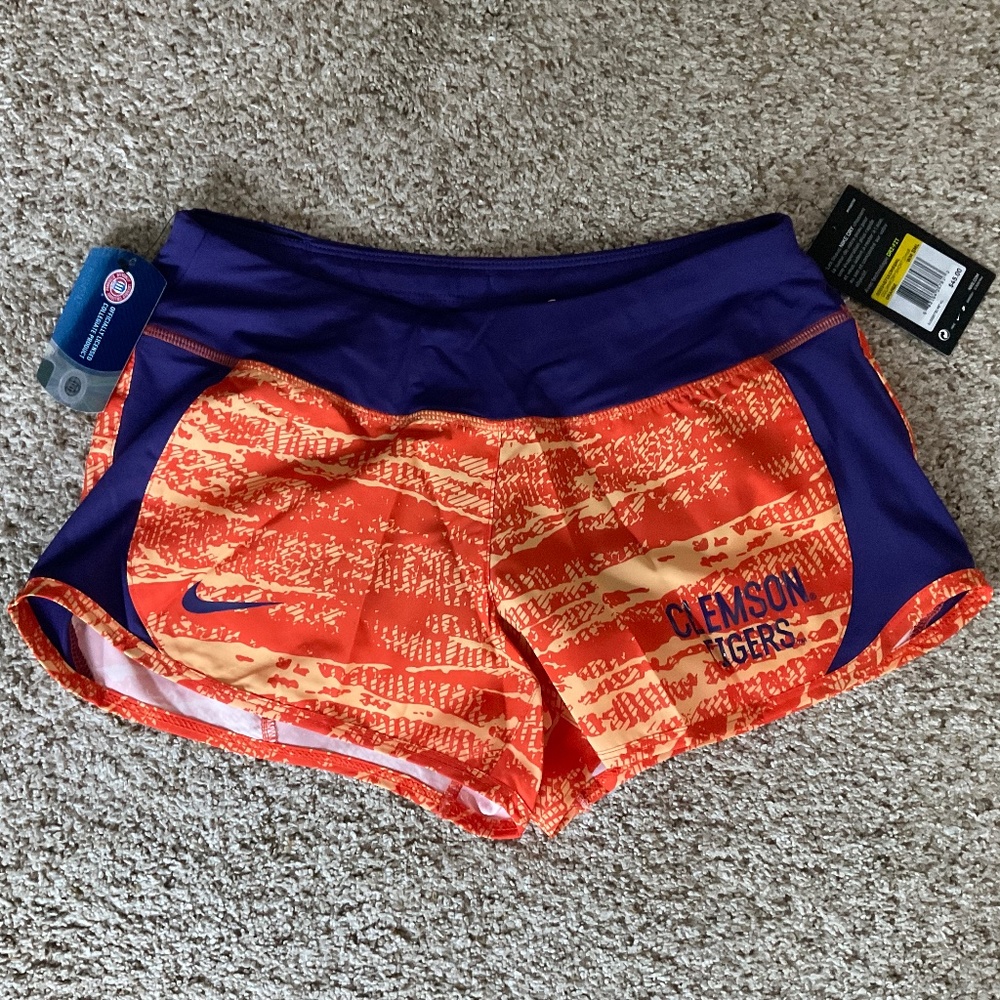 Nike Women's Clemson Tigers Running Shorts
